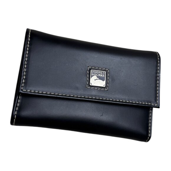 Dooney & Bourke Black Leather Wallet - Picture 6 of 6